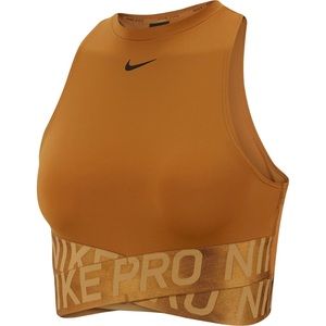 Nike Intertwist Gold Crop Top